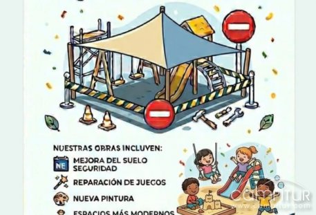 Cerrará temporalmente la zona infantil del Parque Cervantes